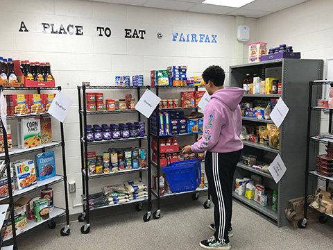 Fairfax Hs Establishes Food Pantry Fairfax County Public Schools