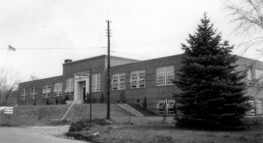 James Lee Elementary School in 1954