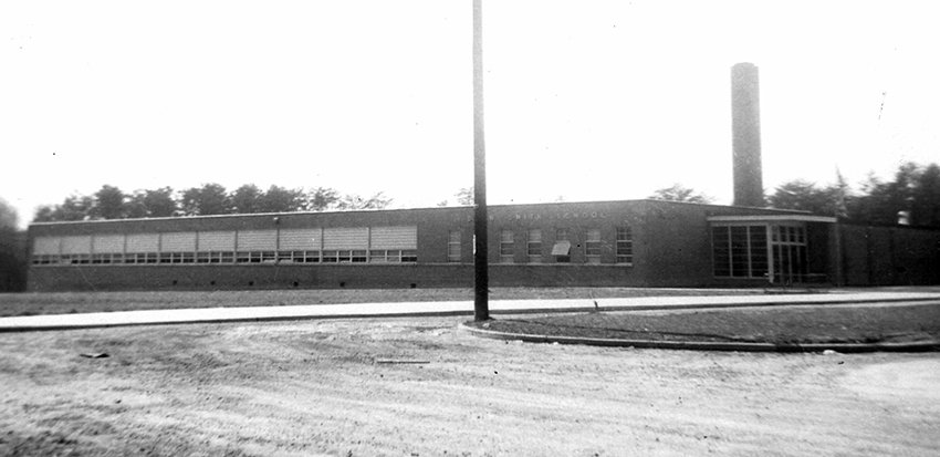 Drew Smith Elementary School in 1958