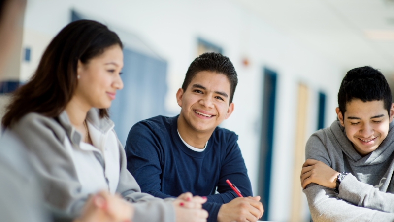 students in group