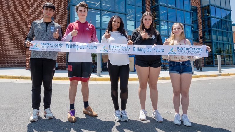 Ribbon Cutting at West Potomac