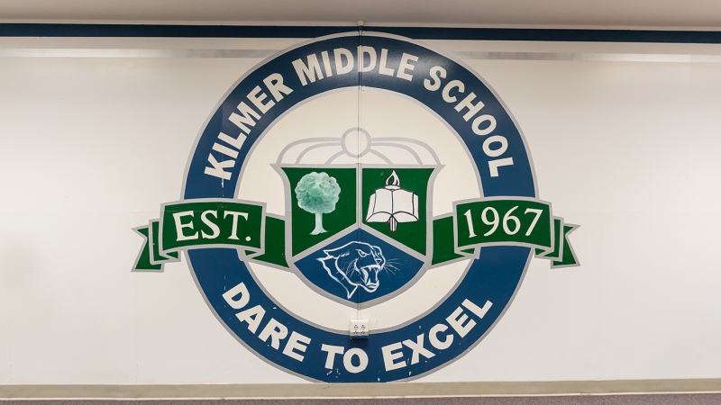 [Logo] Kilmer Middle School, Dare to Excel