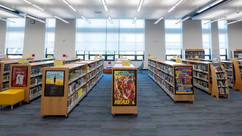 middle school library