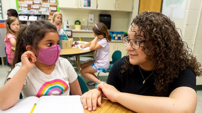 Cox Education Hero Kathleen Mehari, a First Grade Teacher at Wolftrap Elementary School