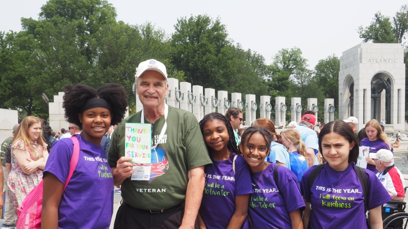 students with veteran