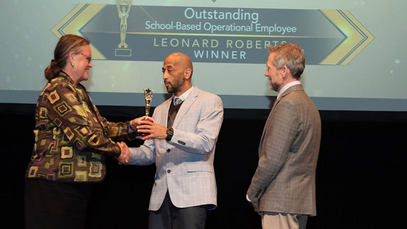 leonard roberts at fcps honors