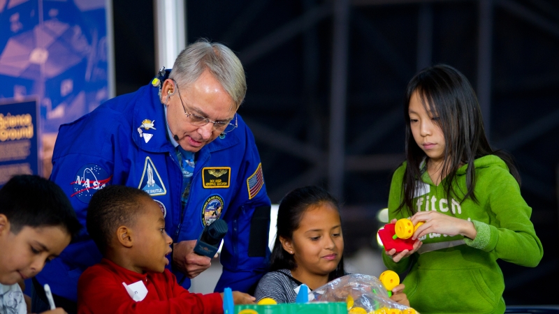 NASM Educator-in-Residence and Students