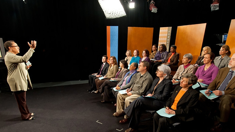 Dr. Craig and studio audience