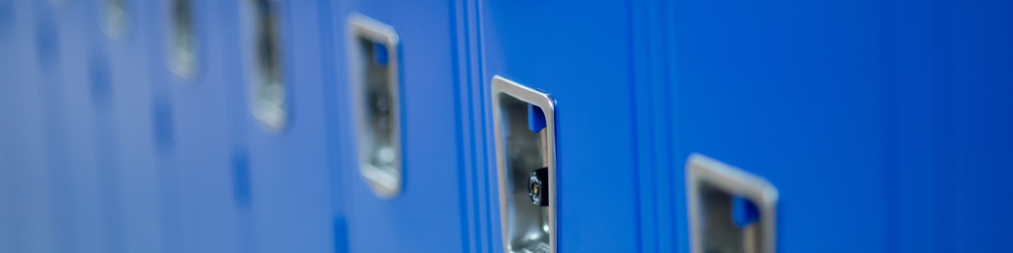 blue lockers