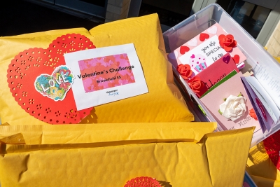 Packages of valentines